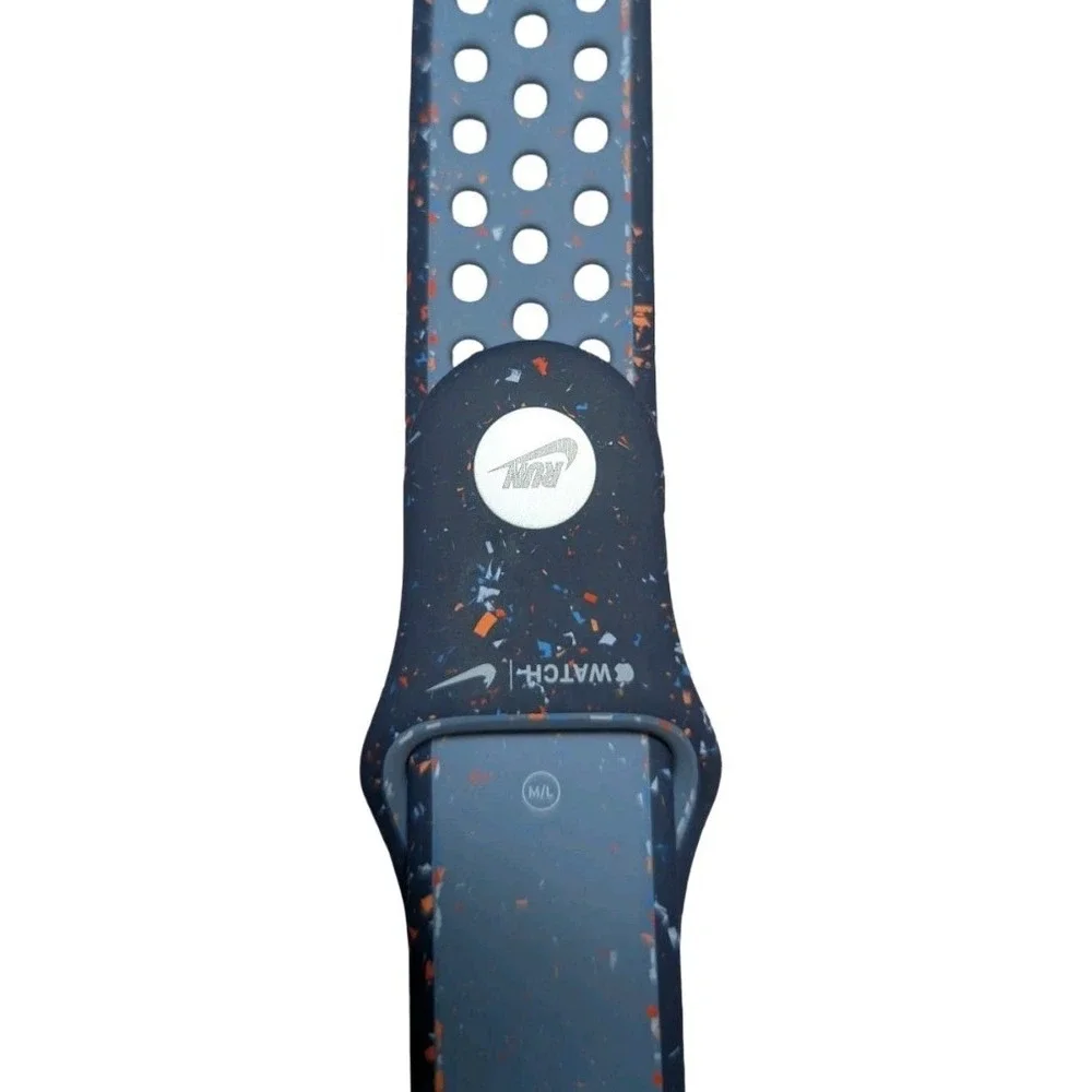 42-O Apple Watch 46mm Blue Ribbon Nike Sport Band M/L